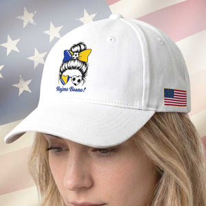 Bosnia Soccer Messy Bun Baseball Cap Hajmo Bosno Game Day Gift