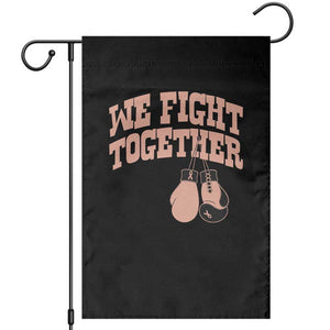 Endometrial Cancer Warrior Garden Flag We Fight Together Boxing Gift