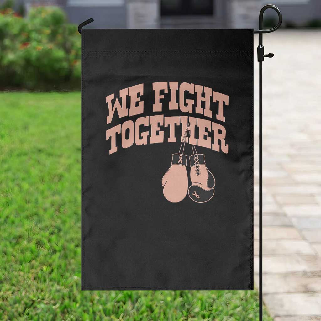 Endometrial Cancer Warrior Garden Flag We Fight Together Boxing Gift