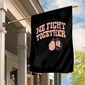 Endometrial Cancer Warrior Garden Flag We Fight Together Boxing Gift