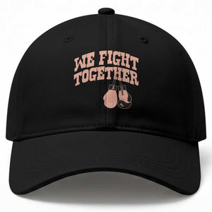 Endometrial Cancer Warrior Baseball Cap We Fight Together Boxing Gift