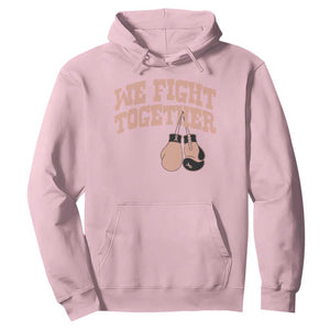 Endometrial Cancer Warrior Hoodie We Fight Together Boxing Gift