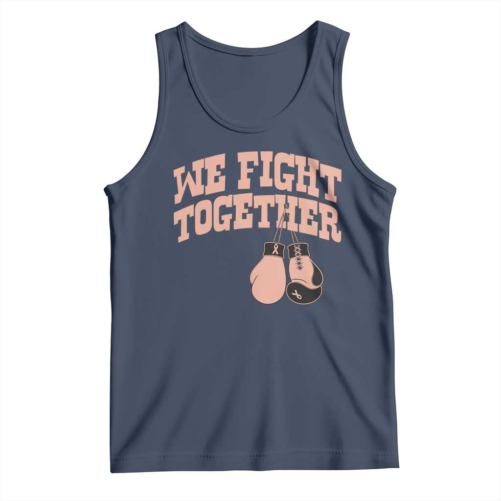 Endometrial Cancer Warrior Tank Top We Fight Together Boxing Gift