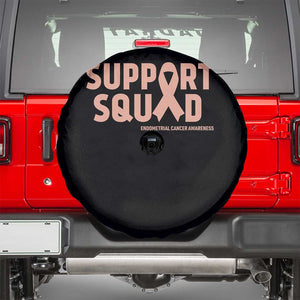 Endometrial Cancer Awareness Spare Tire Cover Support Squad Warrior Gift