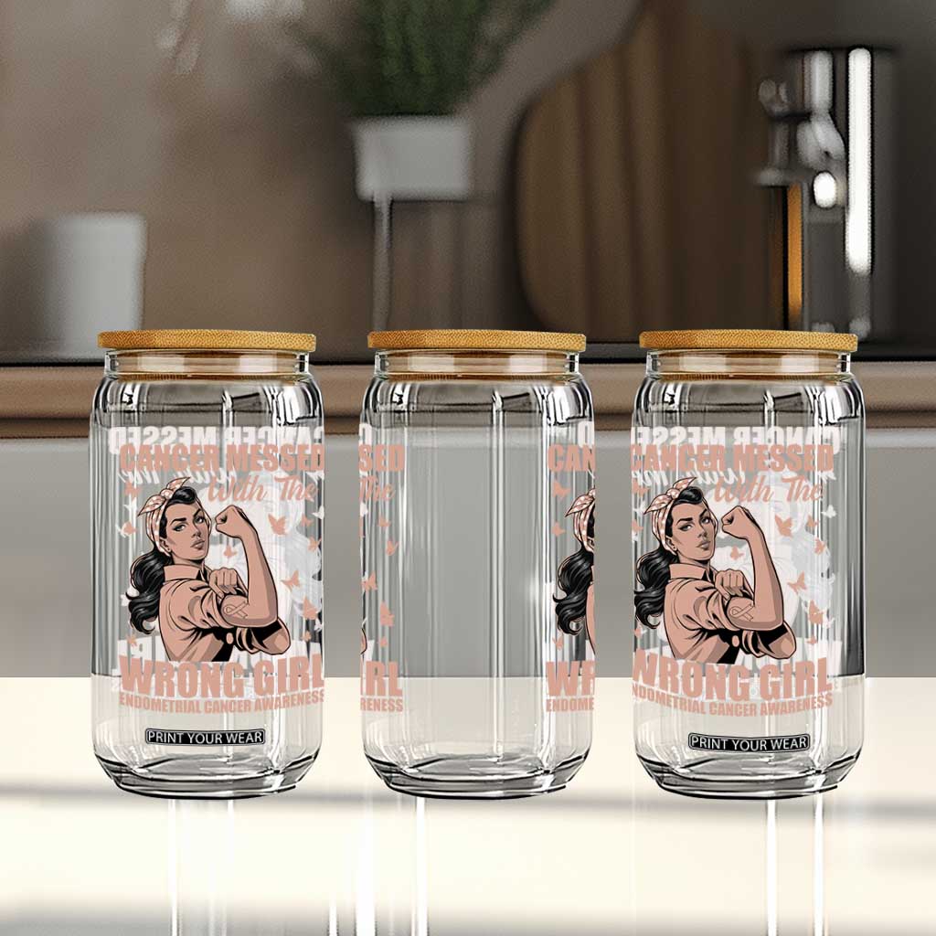 Strong Girl Endometrial Cancer Glass Can Cancer Messed With The Wrong Girl