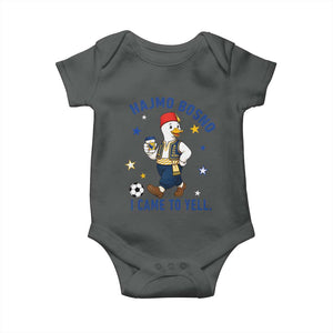 Hajmo Bosno I Came To Yell Baby Onesie Funny Bosnia Goose Game Day Gift