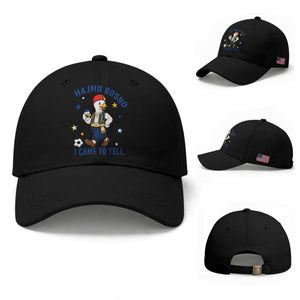 Hajmo Bosno I Came To Yell Baseball Cap Funny Bosnia Goose Game Day Gift