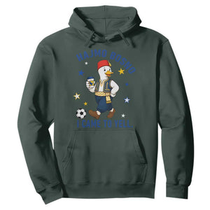 Hajmo Bosno I Came To Yell Hoodie Funny Bosnia Goose Game Day Gift