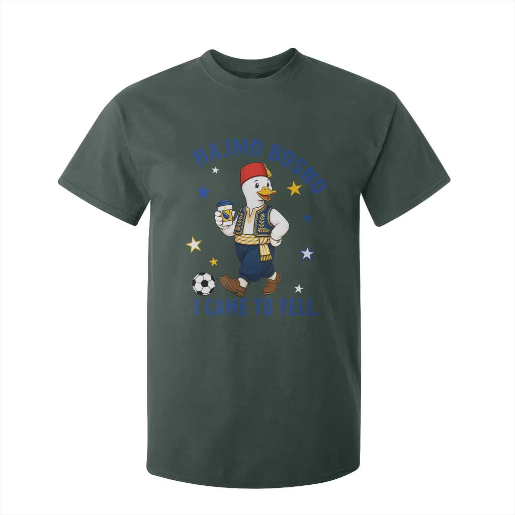 Hajmo Bosno I Came To Yell T Shirt For Kid Funny Bosnia Goose Game Day Gift