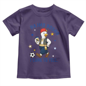 Hajmo Bosno I Came To Yell Toddler T Shirt Funny Bosnia Goose Game Day Gift