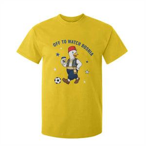Off To Watch Bosnia T Shirt For Kid Funny Goose Fudbal Fan Gift