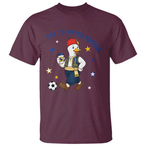 Off To Watch Bosnia T Shirt Funny Goose Fudbal Fan Gift