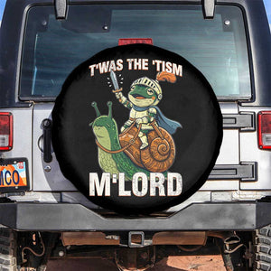Funny Medieval Knight Frog Meme With Sword Spare Tire Cover Twas The Tism MLord