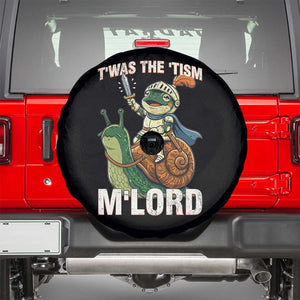 Funny Medieval Knight Frog Meme With Sword Spare Tire Cover Twas The Tism MLord