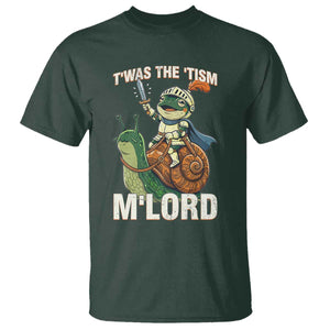 Funny Medieval Knight Frog Meme With Sword T Shirt Twas The Tism MLord