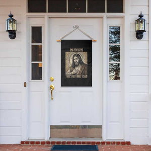 Funny Christian Jesus Faith Meme Garden Flag Omg You Guys Thats Not What I Said