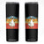 Funny Duck Drinking Skinny Tumbler Coffee Lover Gift TS12 Black Print Your Wear