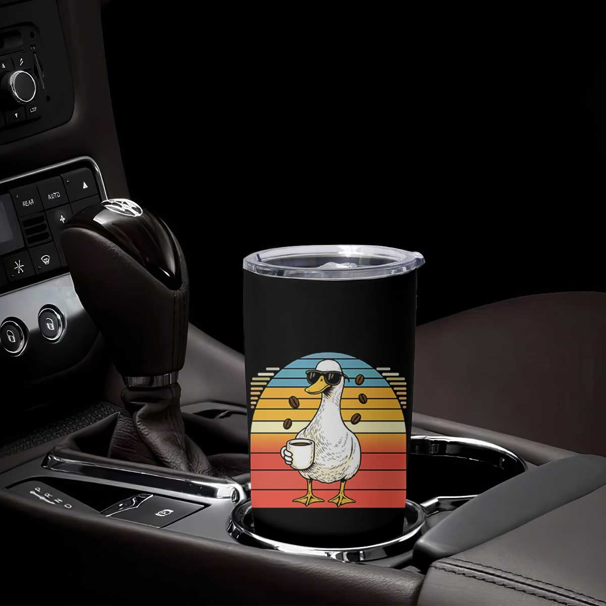 Funny Duck Drinking Tumbler Cup Coffee Lover Gift TS12 Print Your Wear