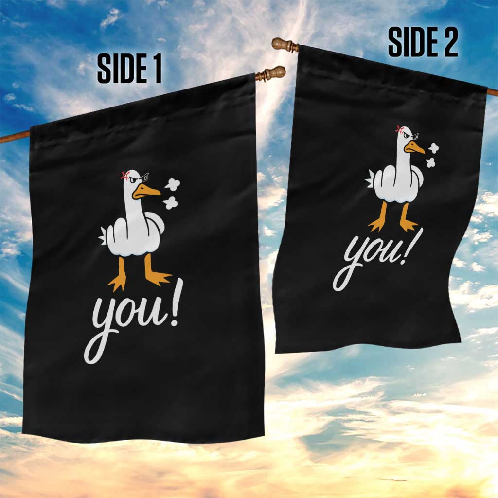 Funny Sarcastic Duck You Garden Flag Farm Animal Gift TS12 Print Your Wear