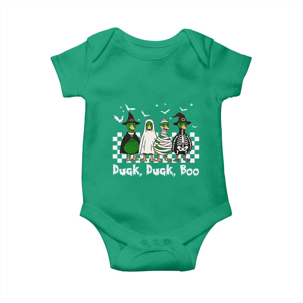 Halloween Duck Duck Boo Baby Onesie Funny Spooky Gift TS12 Irish Green Print Your Wear