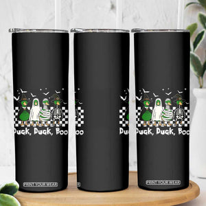 Halloween Duck Duck Boo Skinny Tumbler Funny Spooky Gift TS12 Print Your Wear