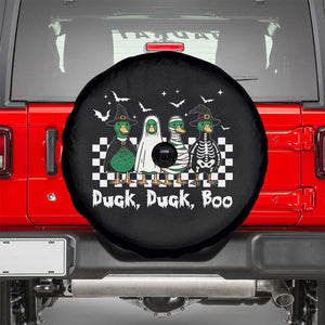 Halloween Duck Duck Boo Spare Tire Cover Funny Spooky Gift TS12 Black Print Your Wear