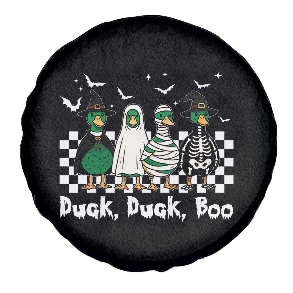 Halloween Duck Duck Boo Spare Tire Cover Funny Spooky Gift TS12 Print Your Wear