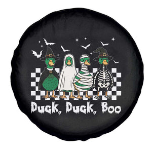 Halloween Duck Duck Boo Spare Tire Cover Funny Spooky Gift TS12 Print Your Wear