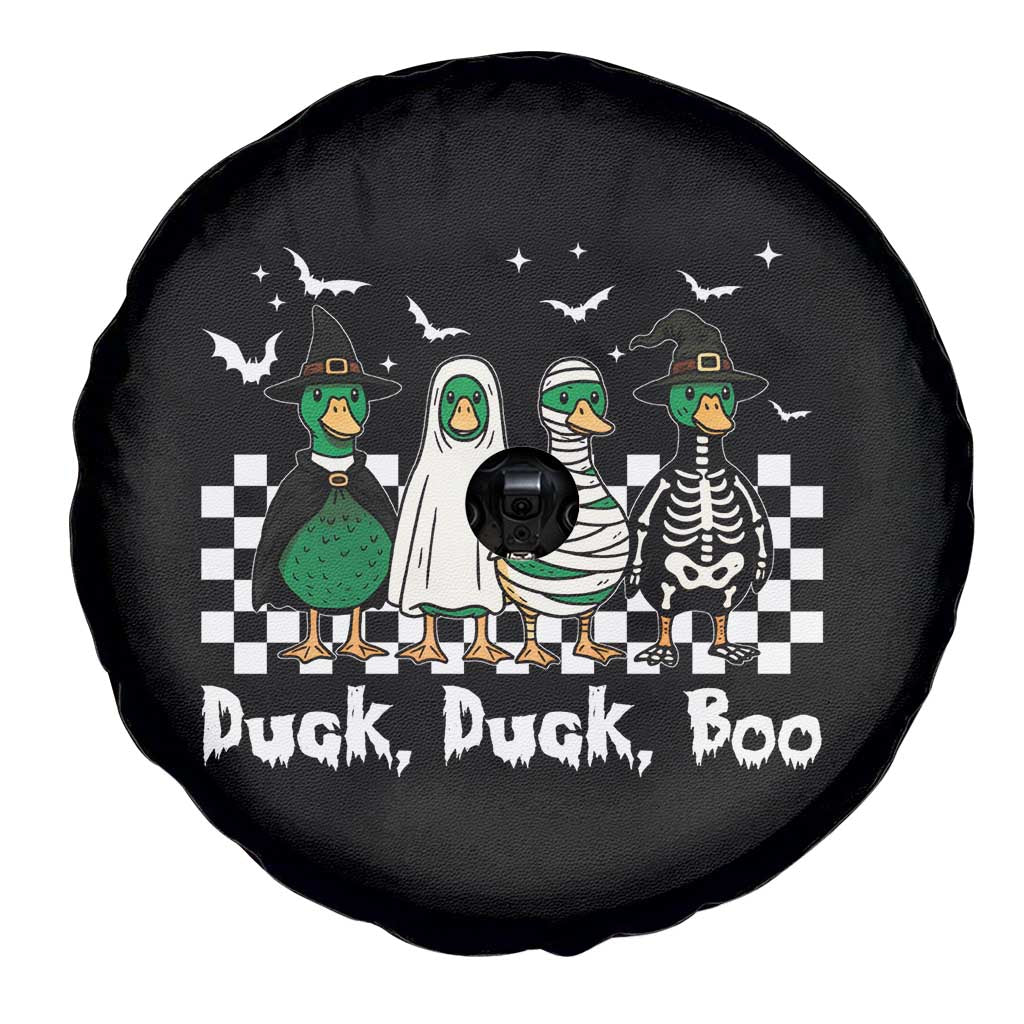 Halloween Duck Duck Boo Spare Tire Cover Funny Spooky Gift TS12 Print Your Wear