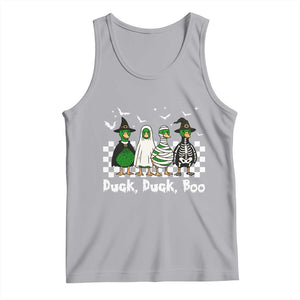 Halloween Duck Duck Boo Tank Top Funny Spooky Gift TS12 Athletic Heather Print Your Wear