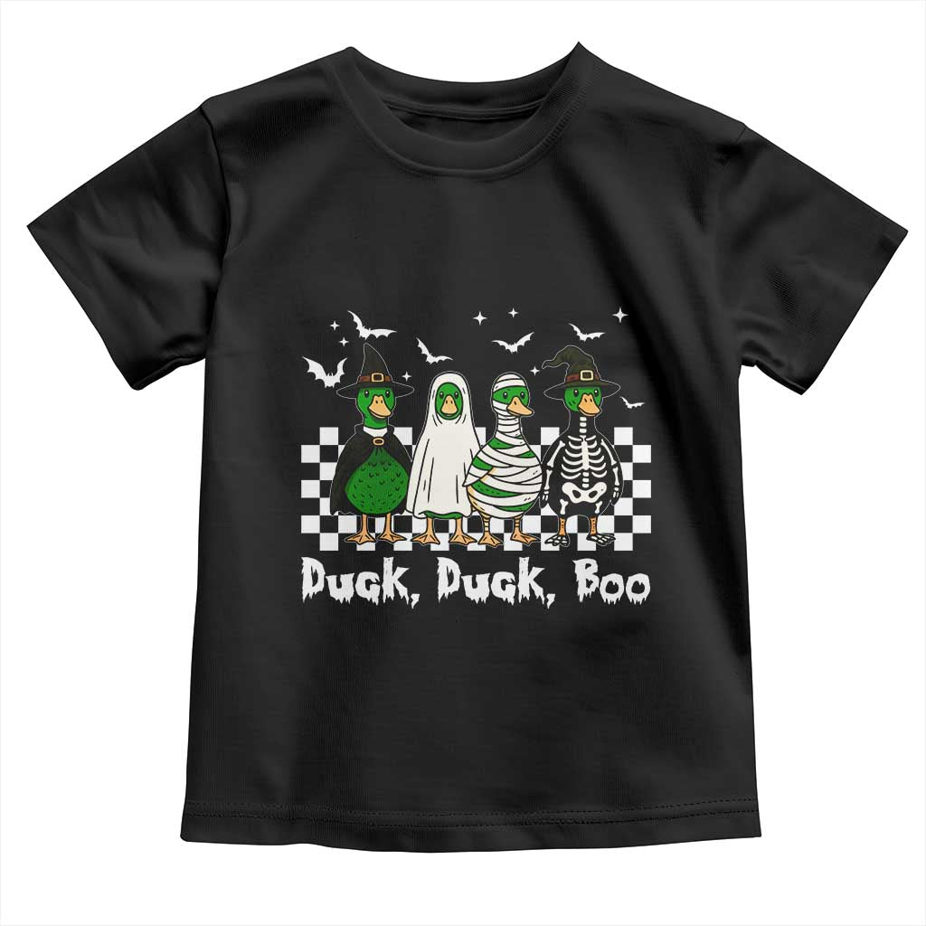 Halloween Duck Duck Boo Toddler T Shirt Funny Spooky Gift TS12 Black Print Your Wear