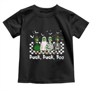 Halloween Duck Duck Boo Toddler T Shirt Funny Spooky Gift TS12 Black Print Your Wear