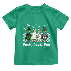 Halloween Duck Duck Boo Toddler T Shirt Funny Spooky Gift TS12 Irish Green Print Your Wear