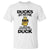 Funny Cute Duck Quote T Shirt I Am A Duck Because I Am Awesome TS12 White Print Your Wear