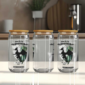 Home Of The Jersey Devil Glass Can Cryptid Gift TS12 Print Your Wear
