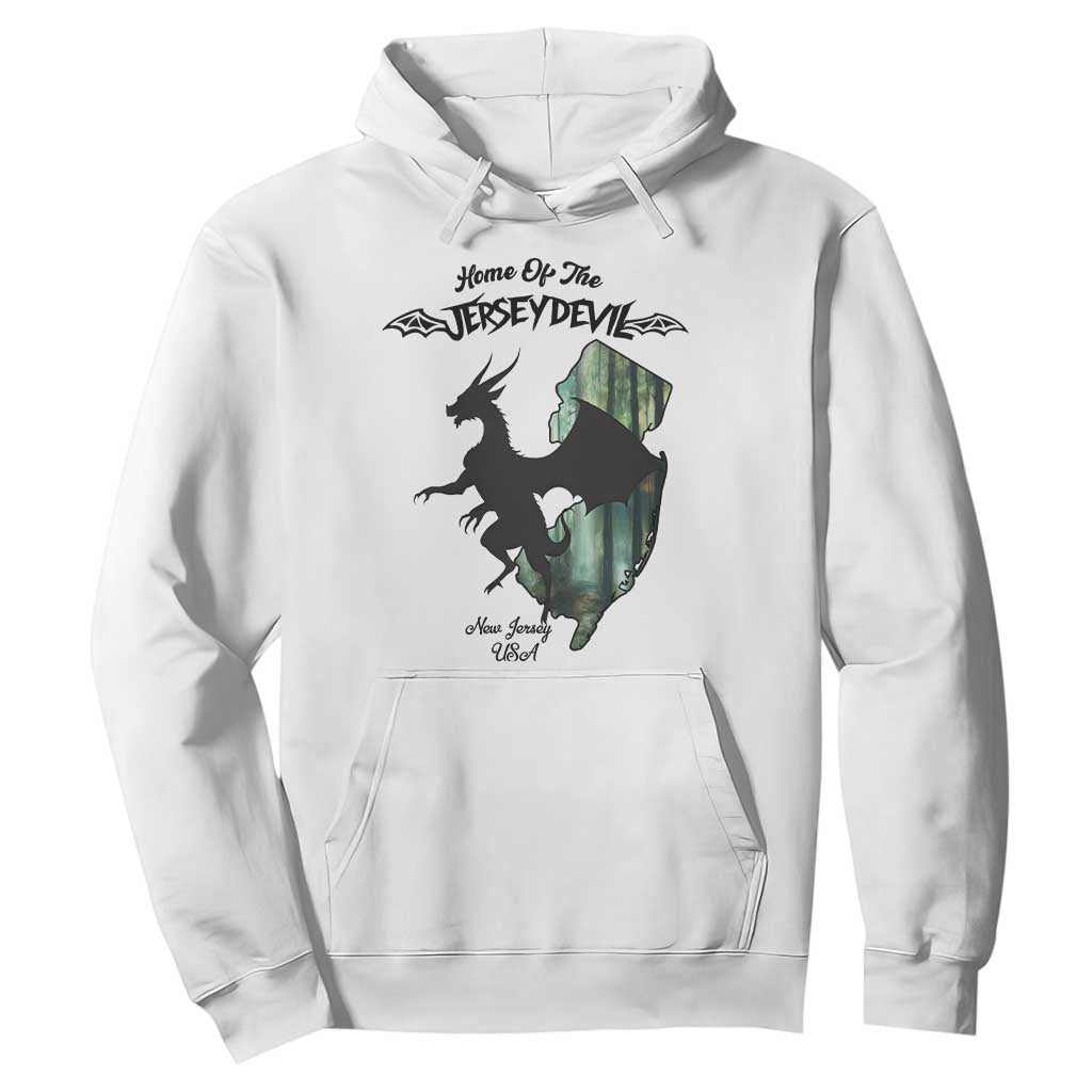Home Of The Jersey Devil Hoodie Cryptid Gift TS12 White Print Your Wear