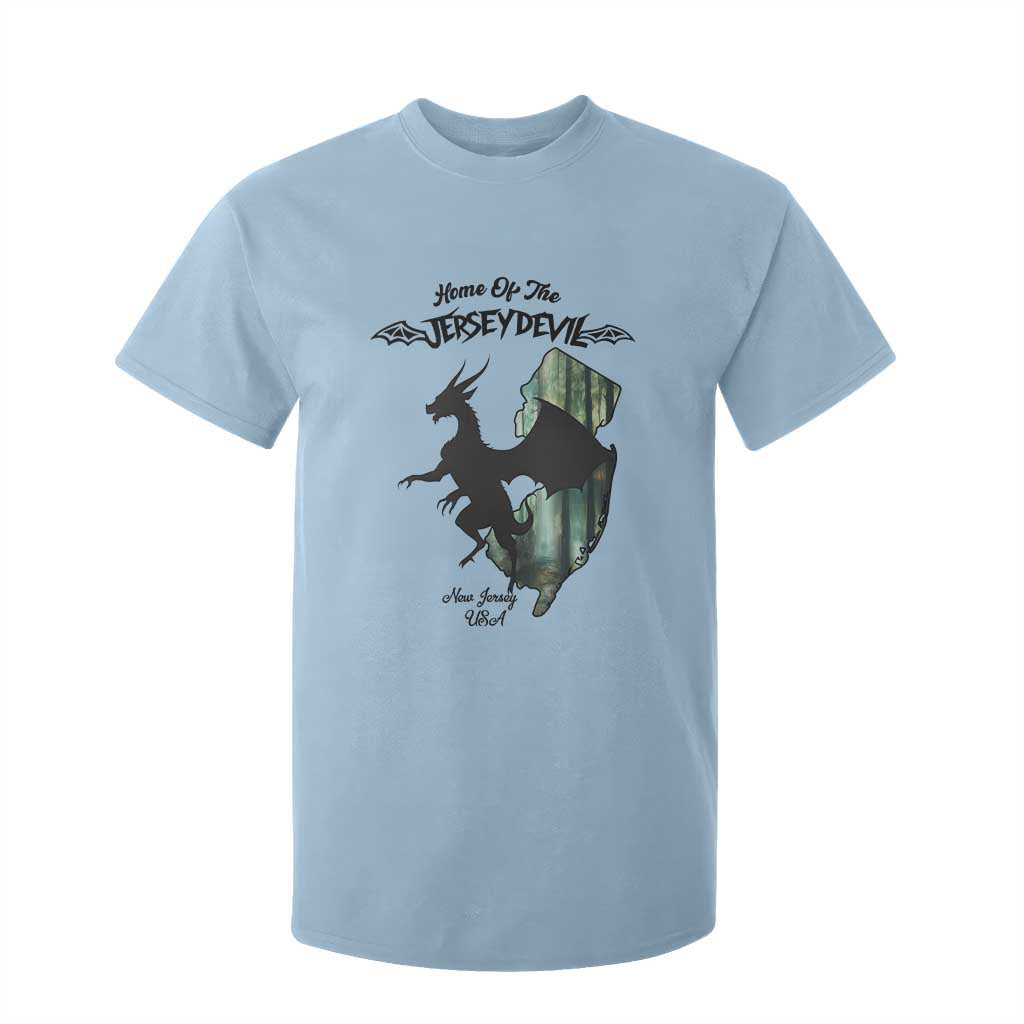 Home Of The Jersey Devil T Shirt For Kid Cryptid Gift TS12 Light Blue Print Your Wear