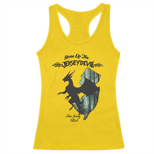 Home Of The Jersey Devil Racerback Tank Top Cryptid Gift TS12 Daisy Print Your Wear