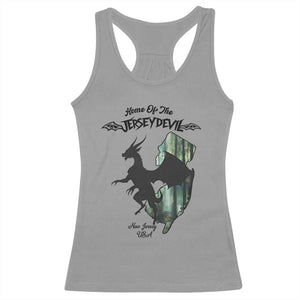 Home Of The Jersey Devil Racerback Tank Top Cryptid Gift TS12 Sport Gray Print Your Wear