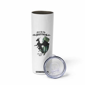 Home Of The Jersey Devil Skinny Tumbler Cryptid Gift TS12 Print Your Wear