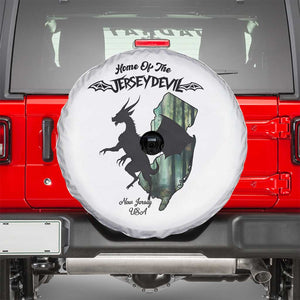 Home Of The Jersey Devil Spare Tire Cover Cryptid Gift TS12 White Print Your Wear