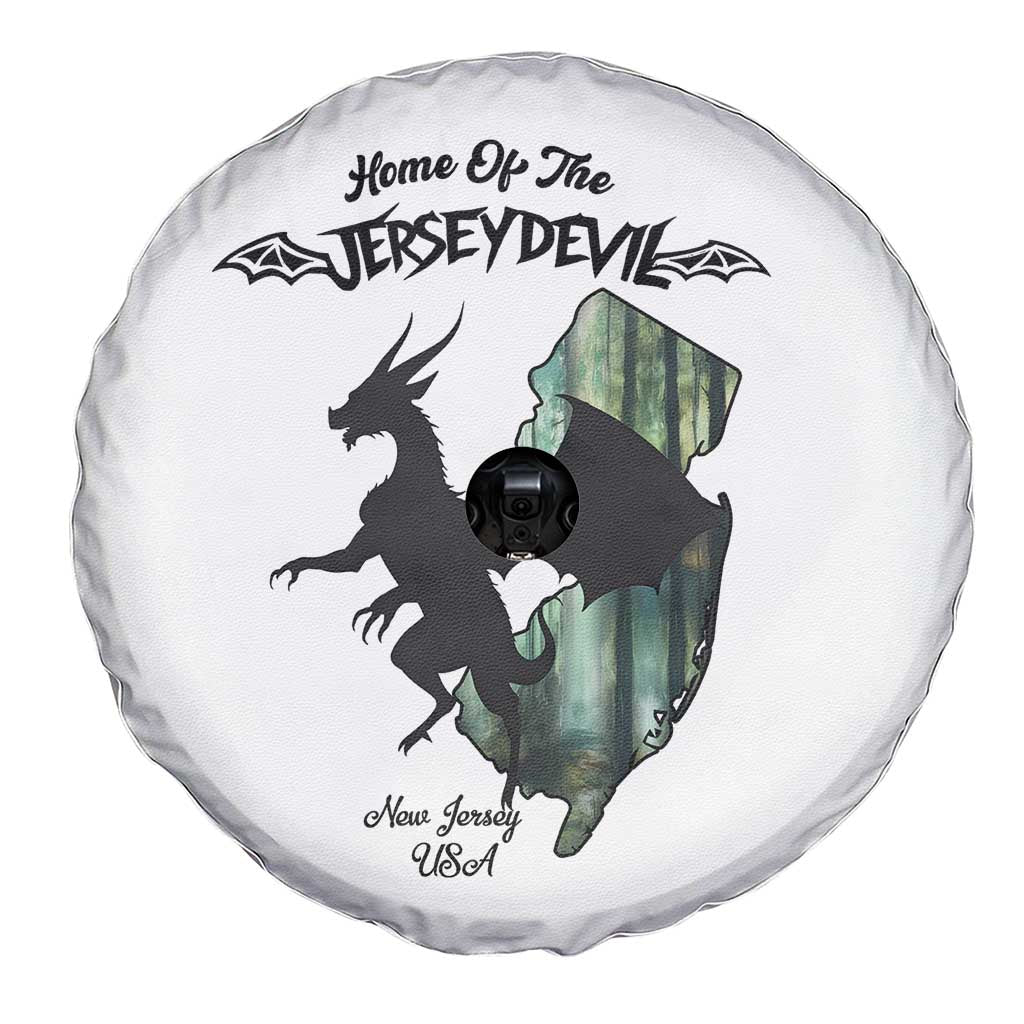 Home Of The Jersey Devil Spare Tire Cover Cryptid Gift TS12 Print Your Wear