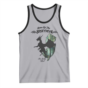 Home Of The Jersey Devil Tank Top Cryptid Gift TS12 Athletic Heather Black Print Your Wear