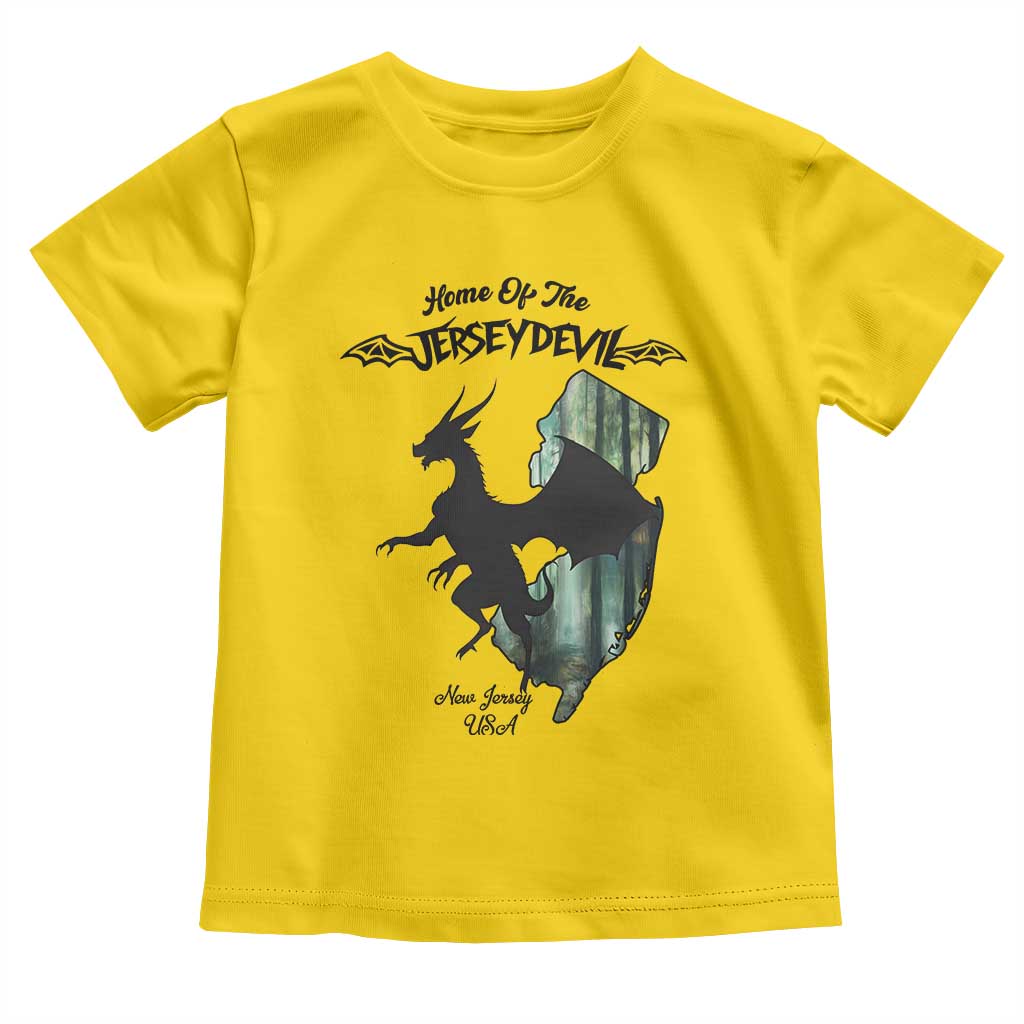Home Of The Jersey Devil Toddler T Shirt Cryptid Gift TS12 Daisy Print Your Wear