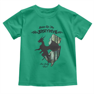 Home Of The Jersey Devil Toddler T Shirt Cryptid Gift TS12 Irish Green Print Your Wear