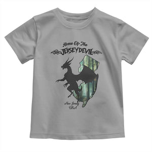 Home Of The Jersey Devil Toddler T Shirt Cryptid Gift TS12 Sport Gray Print Your Wear