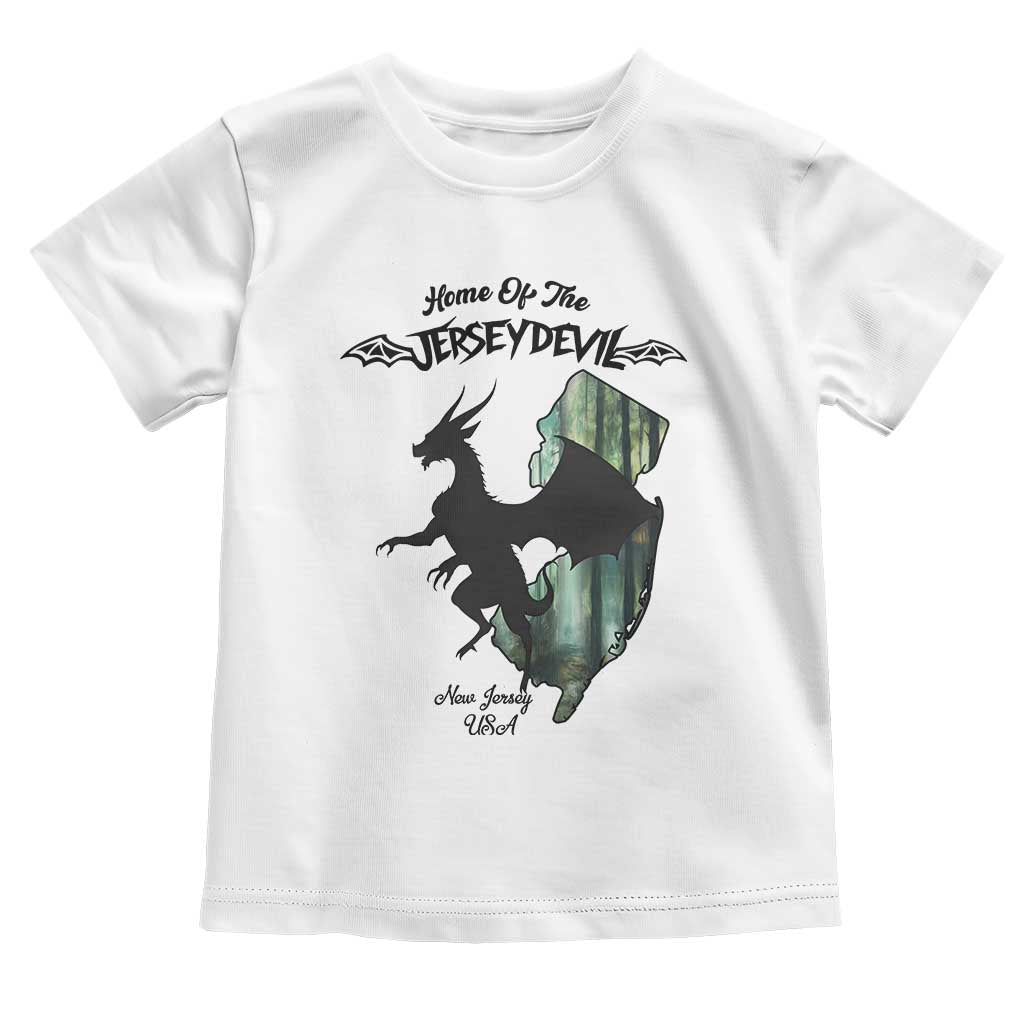 Home Of The Jersey Devil Toddler T Shirt Cryptid Gift TS12 White Print Your Wear