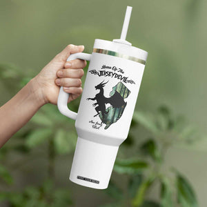 Home Of The Jersey Devil Tumbler With Handle Cryptid Gift TS12 Print Your Wear