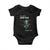 Jersey Devil Baby Onesie Home Of New Jersey Est 1735 Cryptid Gift TS12 Black Print Your Wear