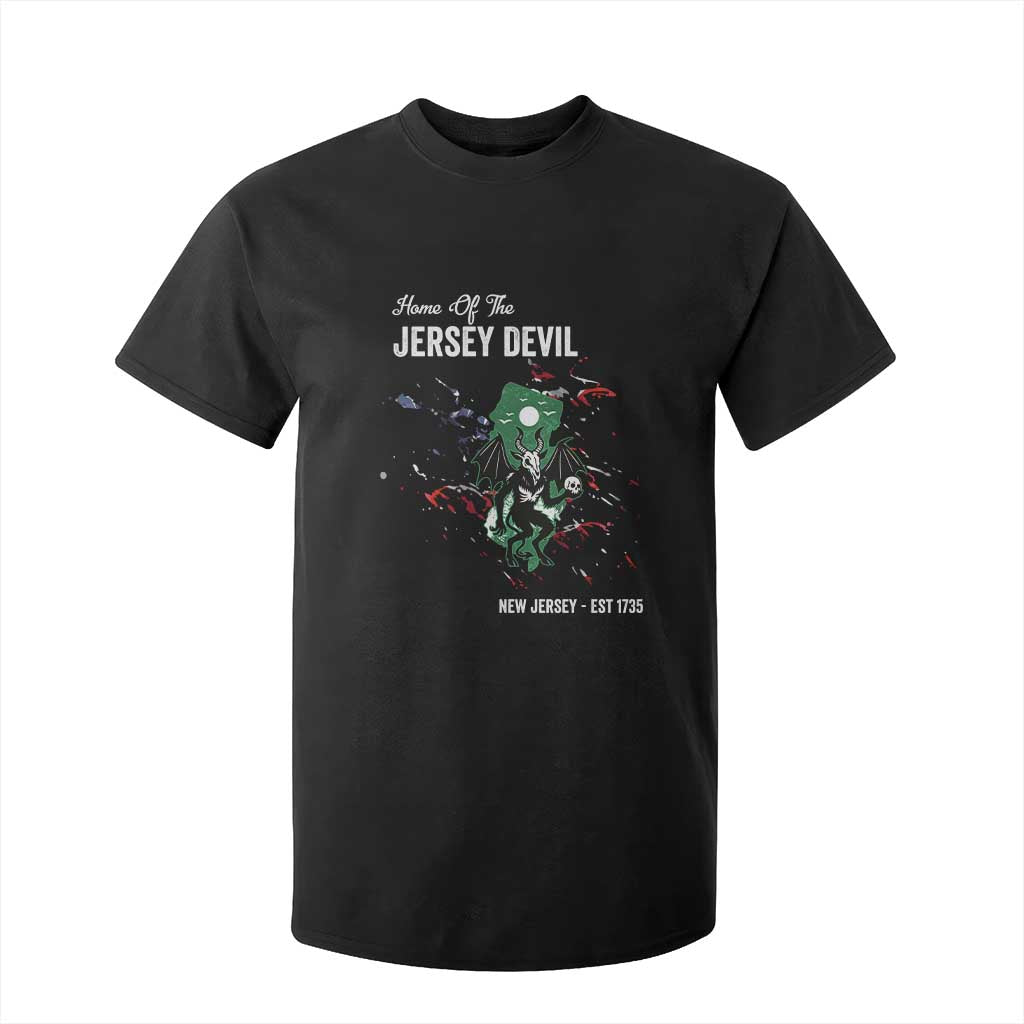 Jersey Devil T Shirt For Kid Home Of New Jersey Est 1735 Cryptid Gift TS12 Black Print Your Wear